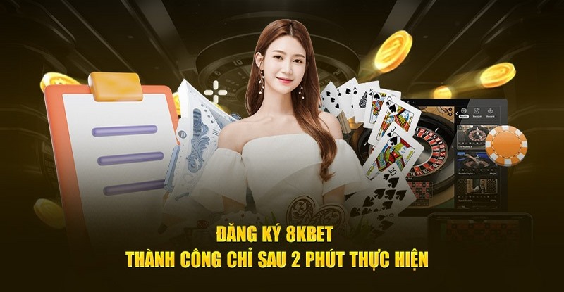 Quá trình đăng ký tài khoản 8KBET đơn giản và nhanh gọn